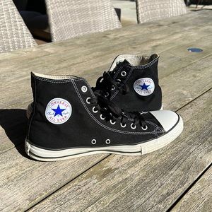 Black High Top Converse